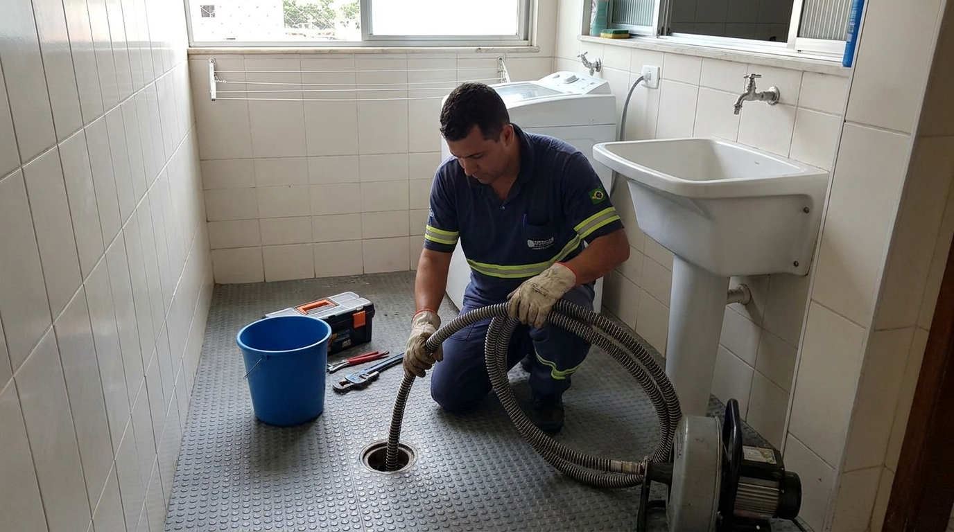 Desobstrução na Cozinha em Governador Valadares‑MG